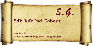 Sükösd Gobert névjegykártya